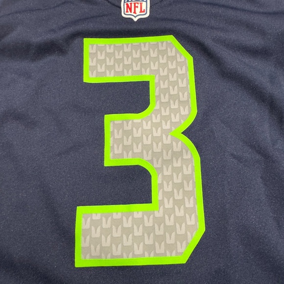 NFL Seattle Seahawks Russell Wilson #3 Jersey Womens Large Nike - Picture 2 of 6